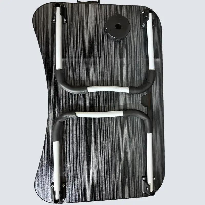 Foldable Mini Laptop Desk Tray Lap Stand Bed Table Notebook Tray Cup Slot