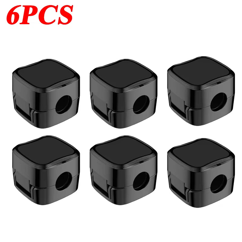 Magnetic Cable Clip - Adhesive Wire Keeper & Cord Organizer for Home & Office Desk Management