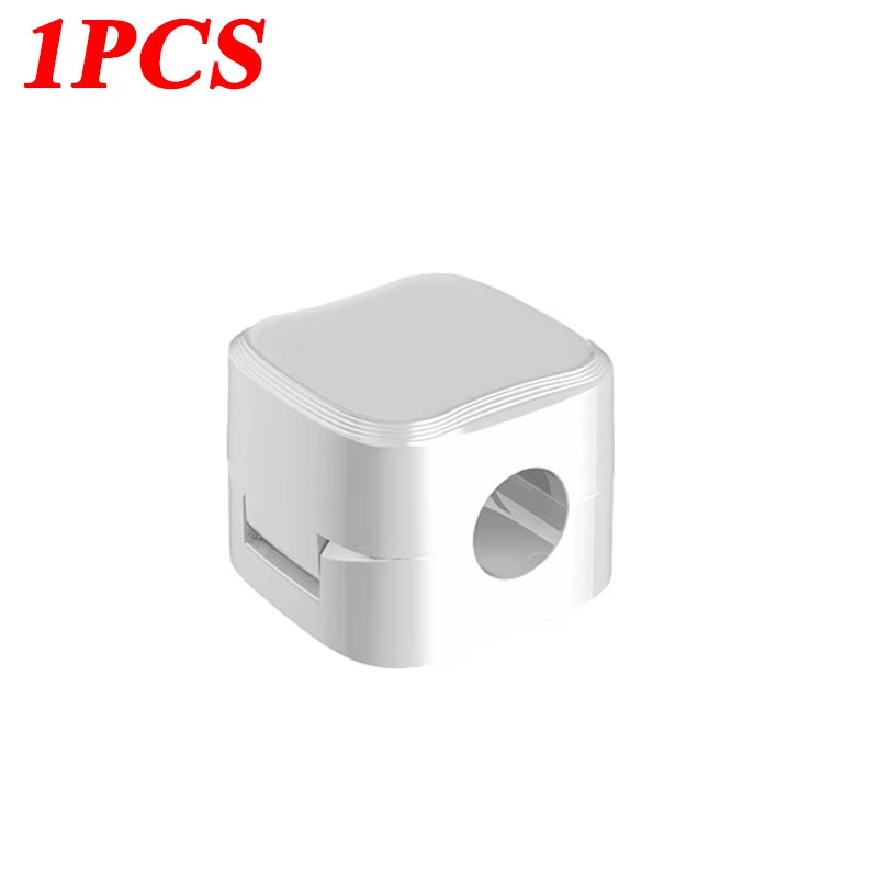 Magnetic Cable Clip - Adhesive Wire Keeper & Cord Organizer for Home & Office Desk Management